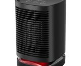 PTC 950W Ceramic Electric Heater, Fan Heater With Hot / Natural Wind, 90 ° Self-Oscillating, With Overheating And Rollover Protection For Office, BAYUK-1247 5303861550574