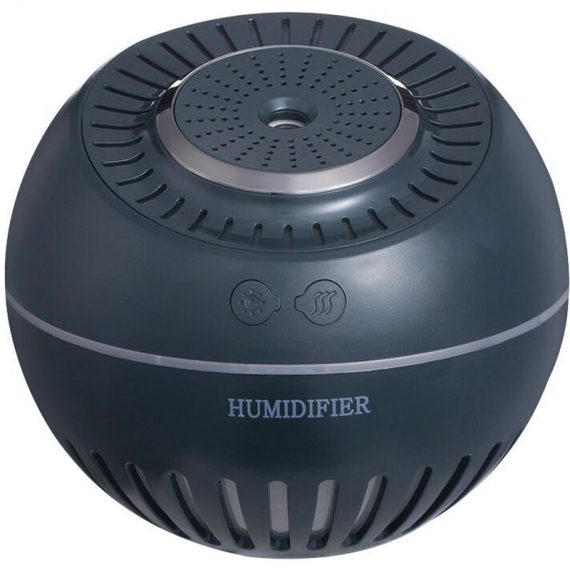 380ML Home Desktop Humidifier, USB Humidifier (Black, No Battery, Plug-in Type) RBD018664lc 9784267185328