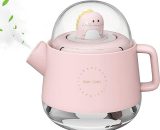 Ultrasonic Mist Baby Air Humidifier with Night Light, Portable Mini Essential Oil Diffuser, Design Magic Teapot for Baby Kids Room Home RBD016528myl 9027979787351