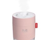 500mL usb Mist Humidifier Diffuser with Night Light Portable Quiet Humidifier Essential Oil Diffuser Auto-Off Humidifier, Pink - Pink H34169P 791304520959