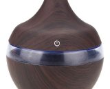 300ML Essential Oils Diffuser Ultrasonic Air Humidifier Fresh Mist Aroma Electric Scent Diffuser with 7-Color Changing Spa Mute for Offices & agrave; BAYUK-5868 5303861508483