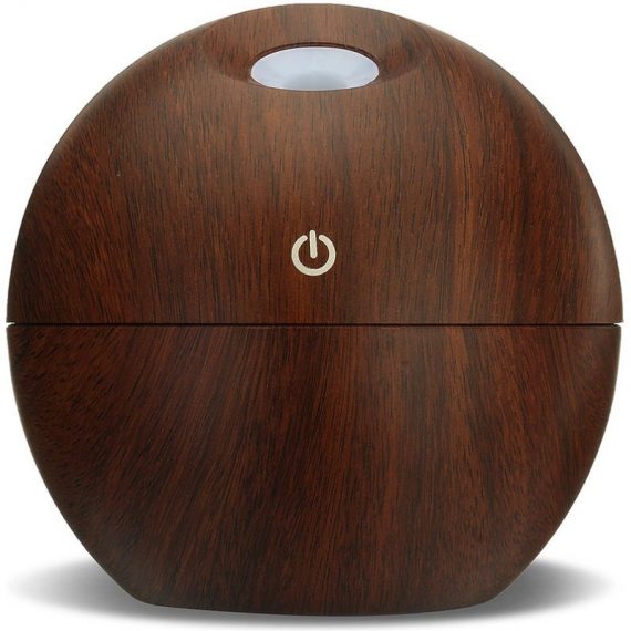 Usb Led Air Humidifier Wood Grain Ultrasonic Essential Diffuser Office Home SSCP1174713 6162151341013