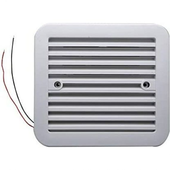 12V White Air Vent Vent with Caravan Side Vent for Dustproof RV Trailer High Wind 6250009810412 6250009810412