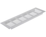 Ventilation grid for baseboard plate aluminum 250x80mm - Primematik KH08000 8434852212885