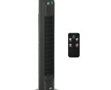 30 Inch led Tower Fan 70° Oscillation 3 Speed 3 Mode Remote Controller - Homcom 5056399120299 5056399120299