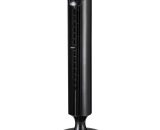 Deuba - Monzana Tower Fan remote control 3 ​​Speed Levels Timer 70° Oscillation Whisper-quiet Fan Pedestal Fan Black 104404 4250525339055
