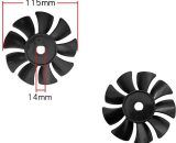 Propeller Fan Machine Oil Free Small Fan 1 pair of 2 positive and negative pieces C24530047M1F1122 9089663820935