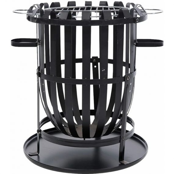 Redfire - Fire Basket Dallas Black Steel Black 8718801854648 8718801854648
