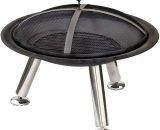 Red Fire - Fire Bowl Chicago Black Steel 75 cm 85013 RedFire - Black 8718801854426 8718801854426
