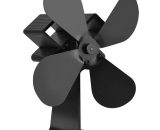 Superseller - 4 Blades Home Fireplace Fan Efficient Heat Distribution H22401|219 755924812320