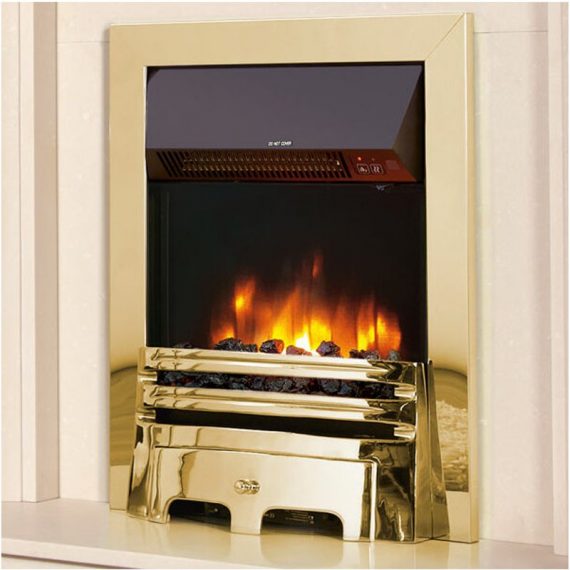 Celsi - Accent Infusion 2kw Traditional Inset Electric Fire - Brass 5060520791609 CREC1SRE2