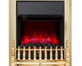 Camberley Inset led Electric Fire With Coal Effect - Brass - Be Modern CAMBERLEYBR