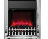 Camberley Inset led Electric Fire With Coal Effect - Chrome - Be Modern CAMBERLEYC