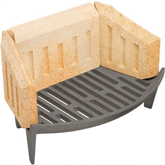Coal Saver Fire Brick (Back Only) 22.5cm/ 16in 0064 - Manor Reproductions 5037020000647 64
