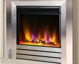 Electriflame vr Acero 1.5kw Inset Electric Fire - Silver - Celsi 5060520792385 EVRIASRE