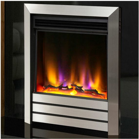 Celsi Electriflame VR Parrilla 1.5kw Inset Electric Fire - Silver 5060520792422 EVRIPSRE