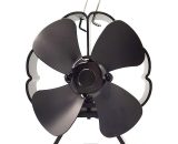 Heat Powered Wood Stove Fan Quiet Fan - Environmentally Friendly For Home Highly Efficient Heat 9784267193521 RBD019484myl
