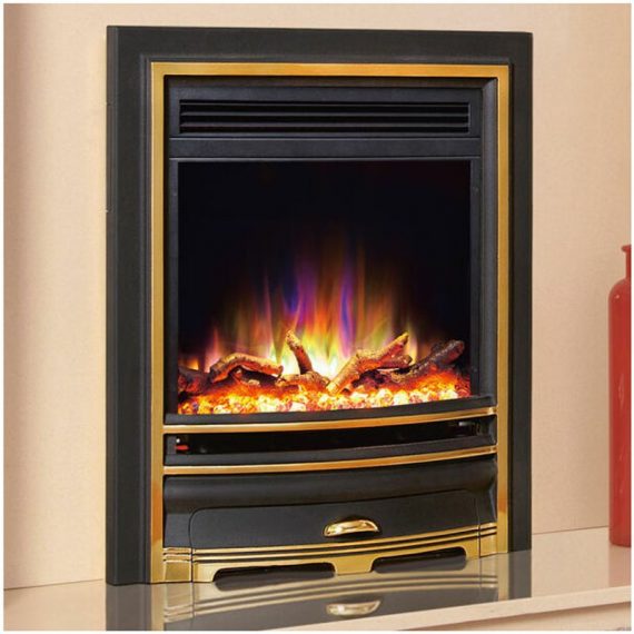 Celsi - Electriflame XD Arcadia 1.5kw Inset Electric Fire - Black with Gold 5060520792125 EHXDAGRE-ERP