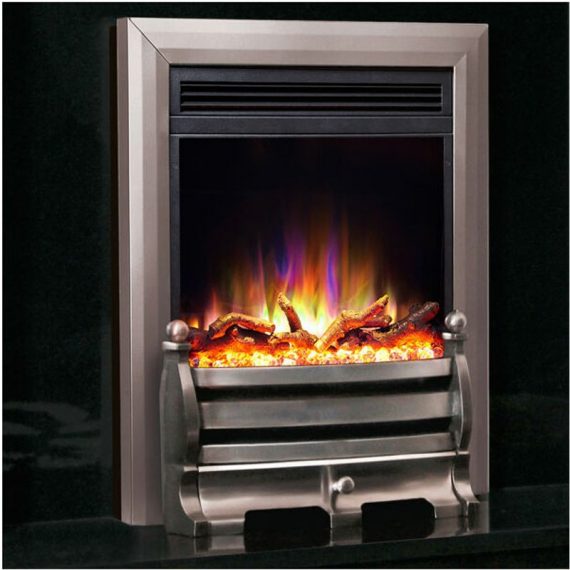 Electriflame xd Daisy 1.5kw Inset Electric Fire - Satin Silver - Celsi 5060520792293 EHXDDSRE-ERP