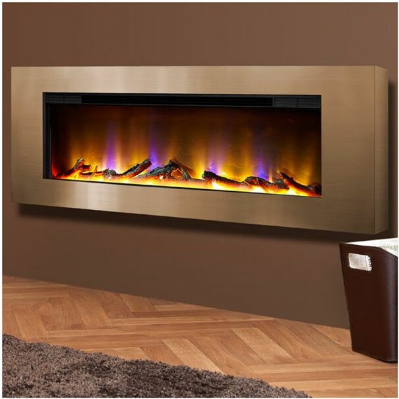 Celsi - Electriflame VR Basilica 1.6kw Inset Electric Fire - Champagne EFVR40RE025