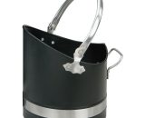 Warwick Coal Bucket Black/ Pewter 240 1396 - Manor Reproductions 5037020013968 1396