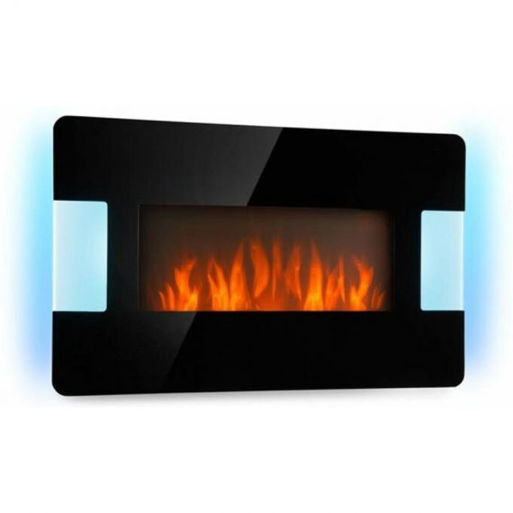 Belfort Light & Fire Electric Fireplace 1000 / 2000W Black - Black - Klarstein 4060656107382 4060656107382