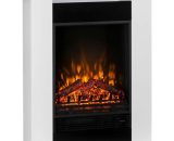 Studio 5 Electric Fireplace Fan Heater 900/1800 w Remote Control - White - Klarstein 4260509681667 4260509681667