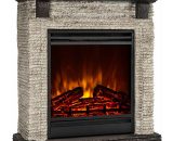 Klarstein - Etna Electric Fireplace 1800W Weekly Timer Remote Control LED - Black 4060656231131 4060656231131