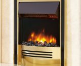 Celsi - Accent Infusion 2kw Inset Electric Fire - Brass 5060520791593 CREC10RE2