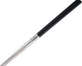 Titanium Chopsticks with Carbon Fiber One Pair,model:Silver 791303177185 Y11810-1