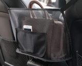 Car Mesh Organizer, Purse Holder, Seat Back Organizer, Driver Storage Net Pouch, Car Hooks for Purses and Bags Front Seat, Car Purse Holder, Rear 2042147335605 SZUK-0915