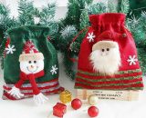 Large Christmas Stockings Santa Claus Snowman Deer Set Xmas Gifts Bags Xmas Party Holiday Home Decorations Fireplace Ornaments C BRU-27079 6286609523995