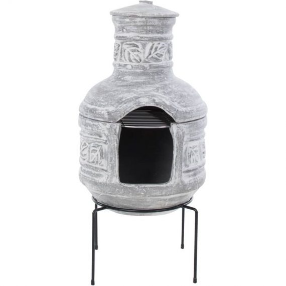 Redfire - Fireplace Acopulco Clay Light Grey Grey 8718801858387 8718801858387
