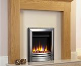 Ultiflame vr Inset Frontier Electric Fire Fireplace Heating Silver Black - Silver - Celsi BFMCEL030 5056093665812