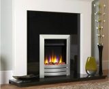 Ultiflame vr Inset Electric Fire Fireplace Heating Silver Eco Timer Flame - Silver - Celsi BFMCEL024 5056093665751