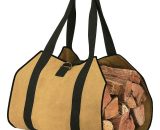 Bette Log basket and log bag Firewood Log holder Canvas fireplace Wood Transport bag Extra large Firewood holder Indoor firewood baskets for Camping LOW018114 9408568003272