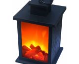 Betterlifegb - led Carbon Fire Flame Lamp Wind Lamp Fireplace Lamp Portable Lantern Portable Decoration Night BETGB003312 9088659280883